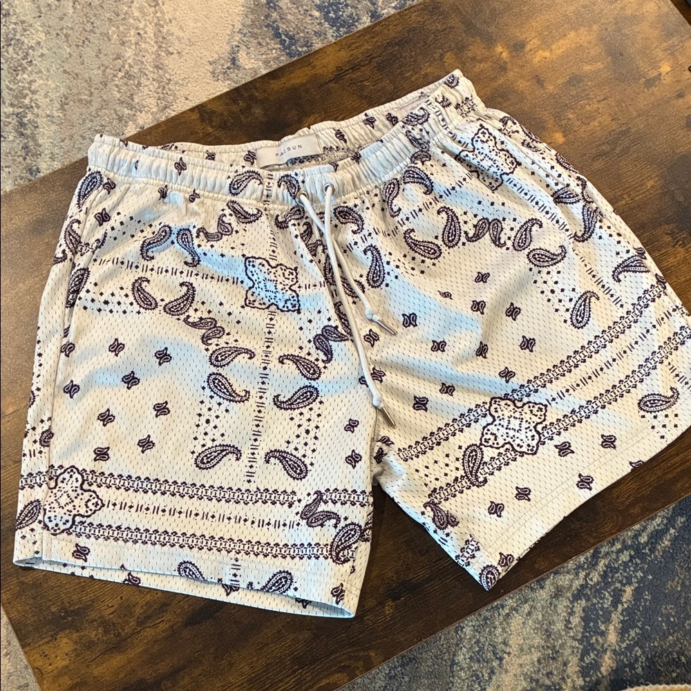 PacSun Volley Paisley Shorts